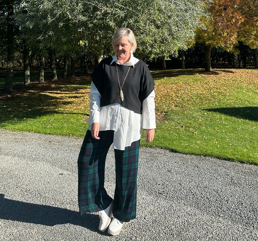 Highland Plaid Pant Size14