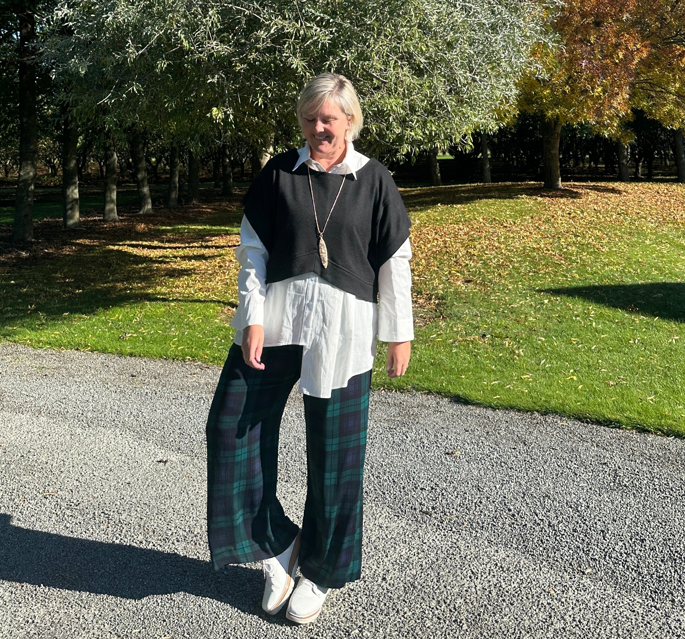 Highland Plaid Pant Size14