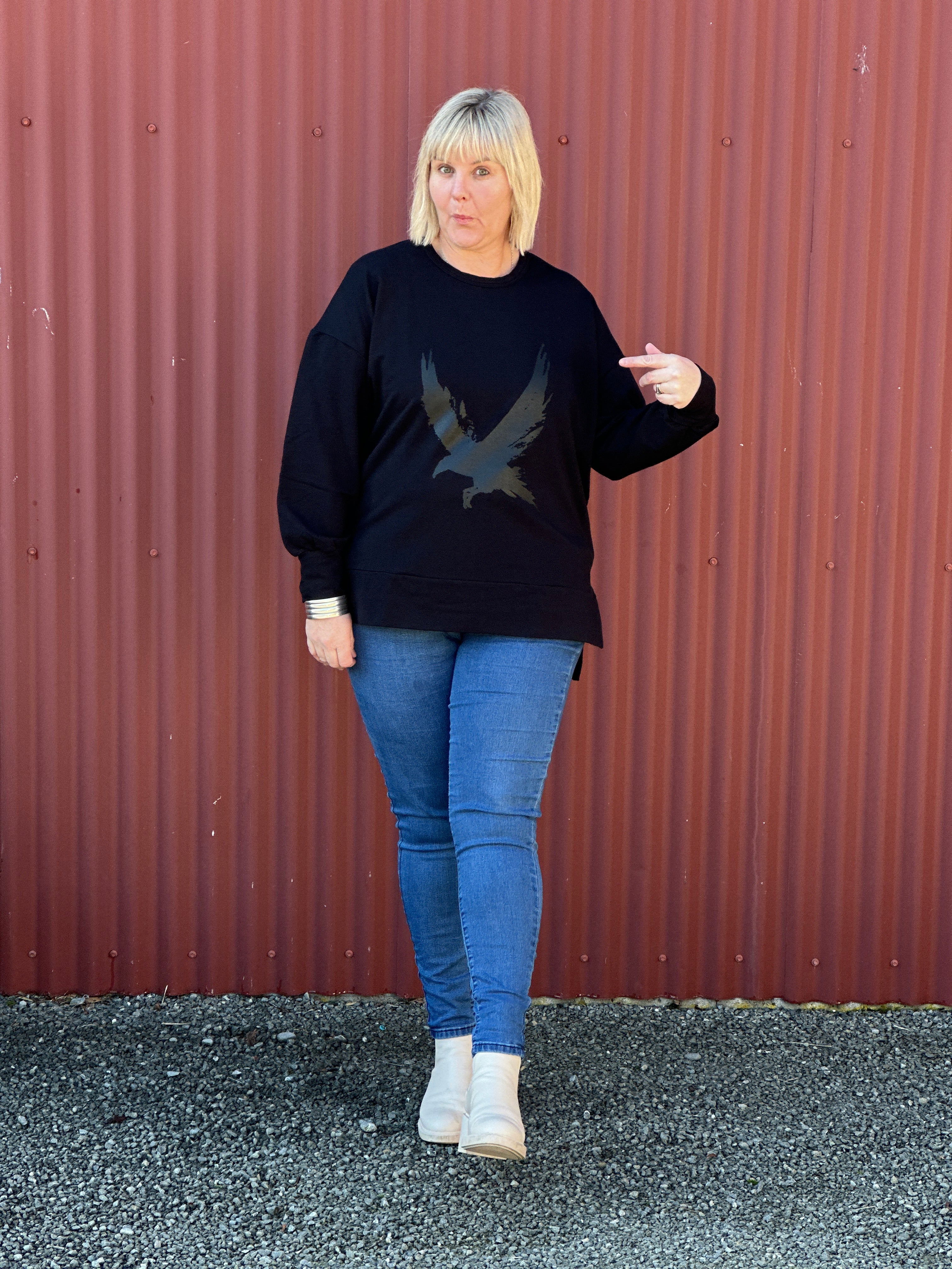 Storm Sweatshirt - Black Raven
