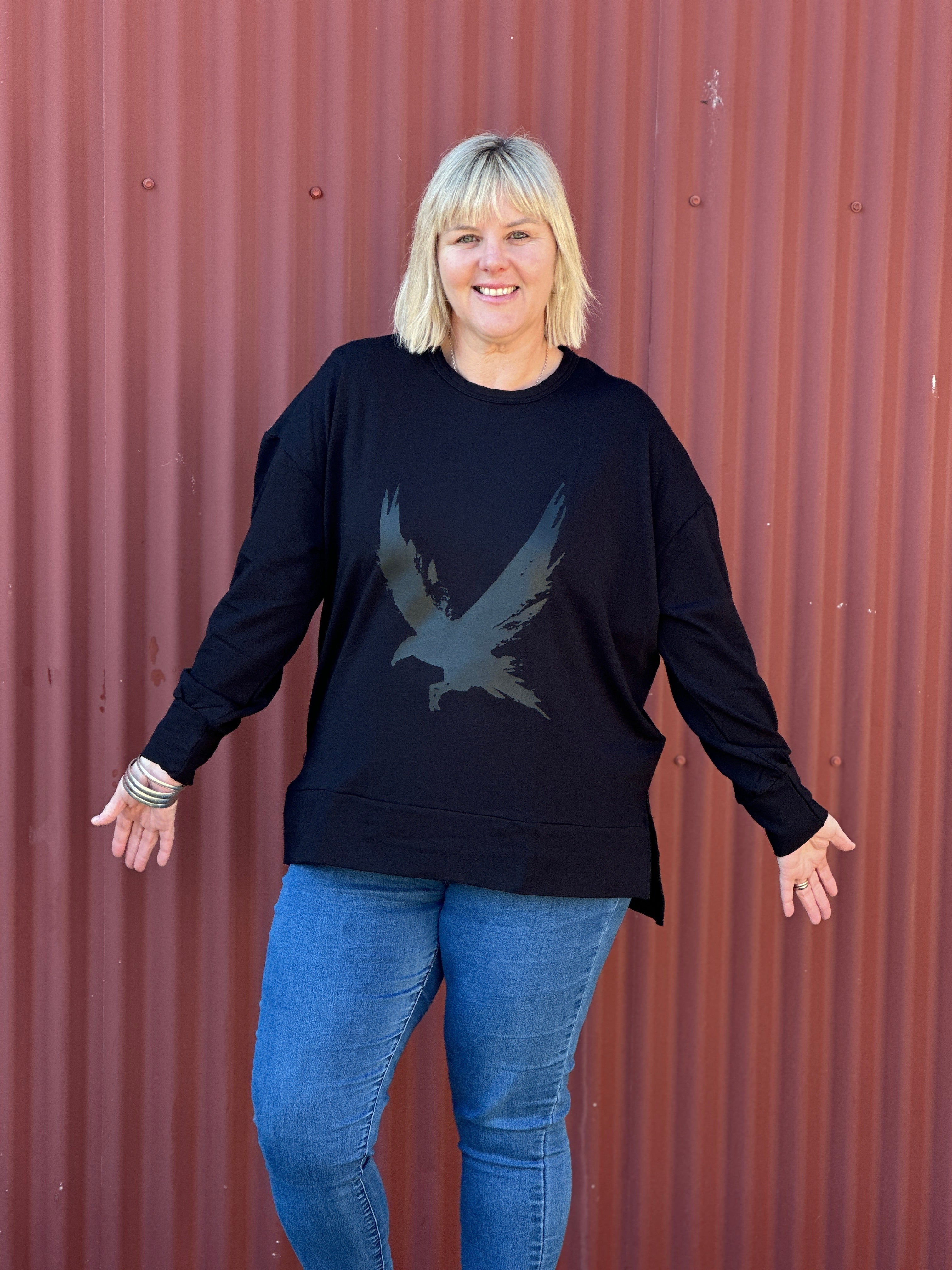 Storm Sweatshirt - Black Raven