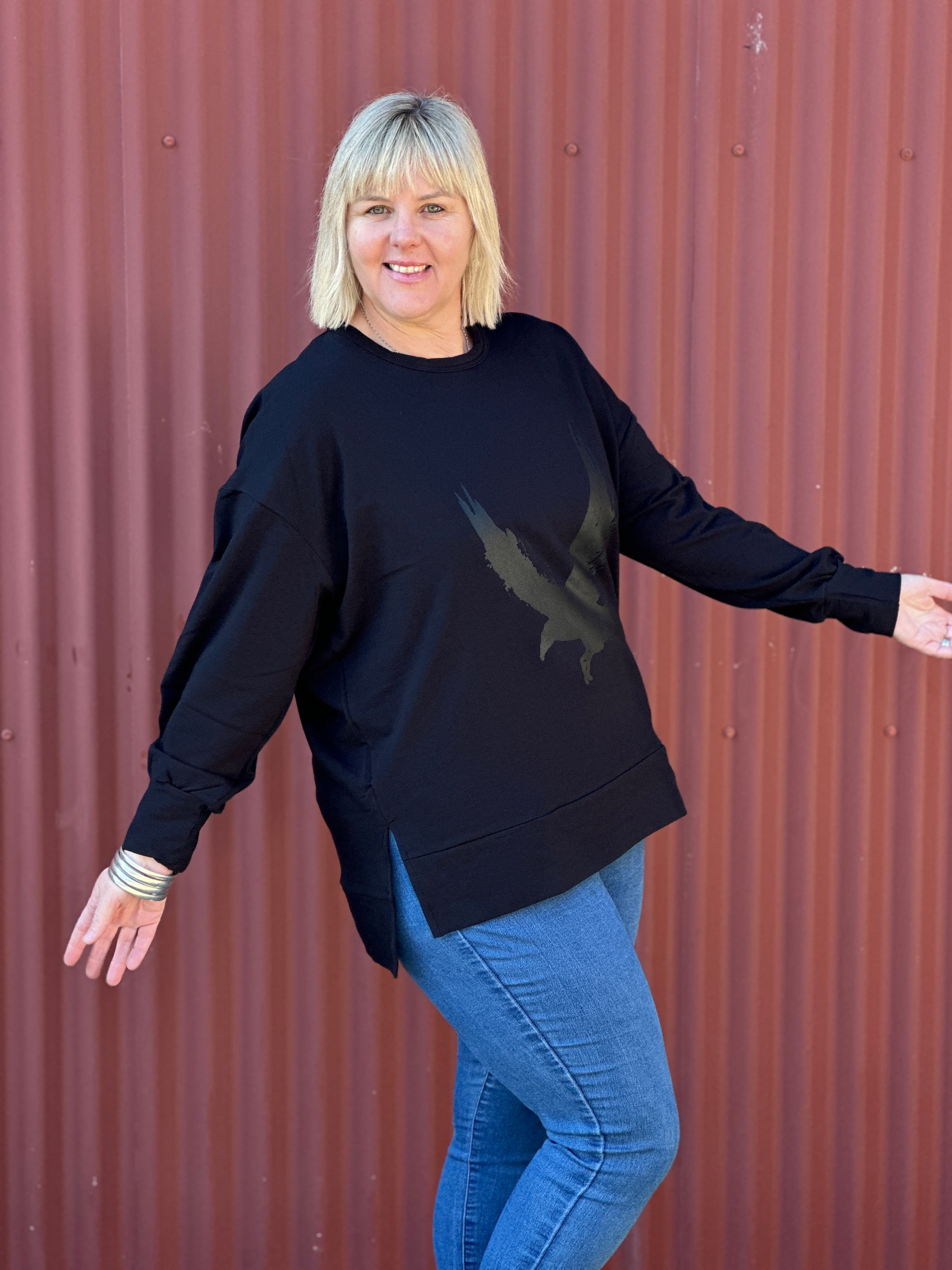 Storm Sweatshirt - Black Raven