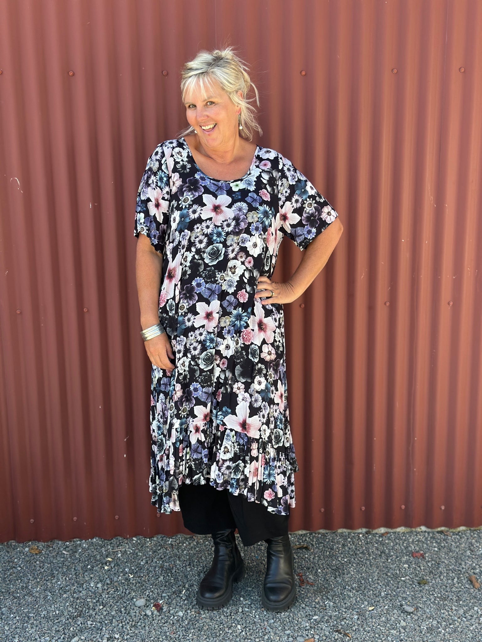 Margie Dress - Moonlight Garden