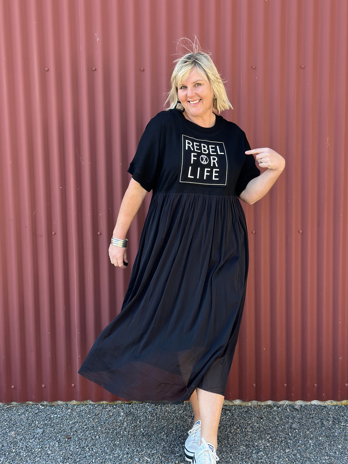 Rebel For Life Dress