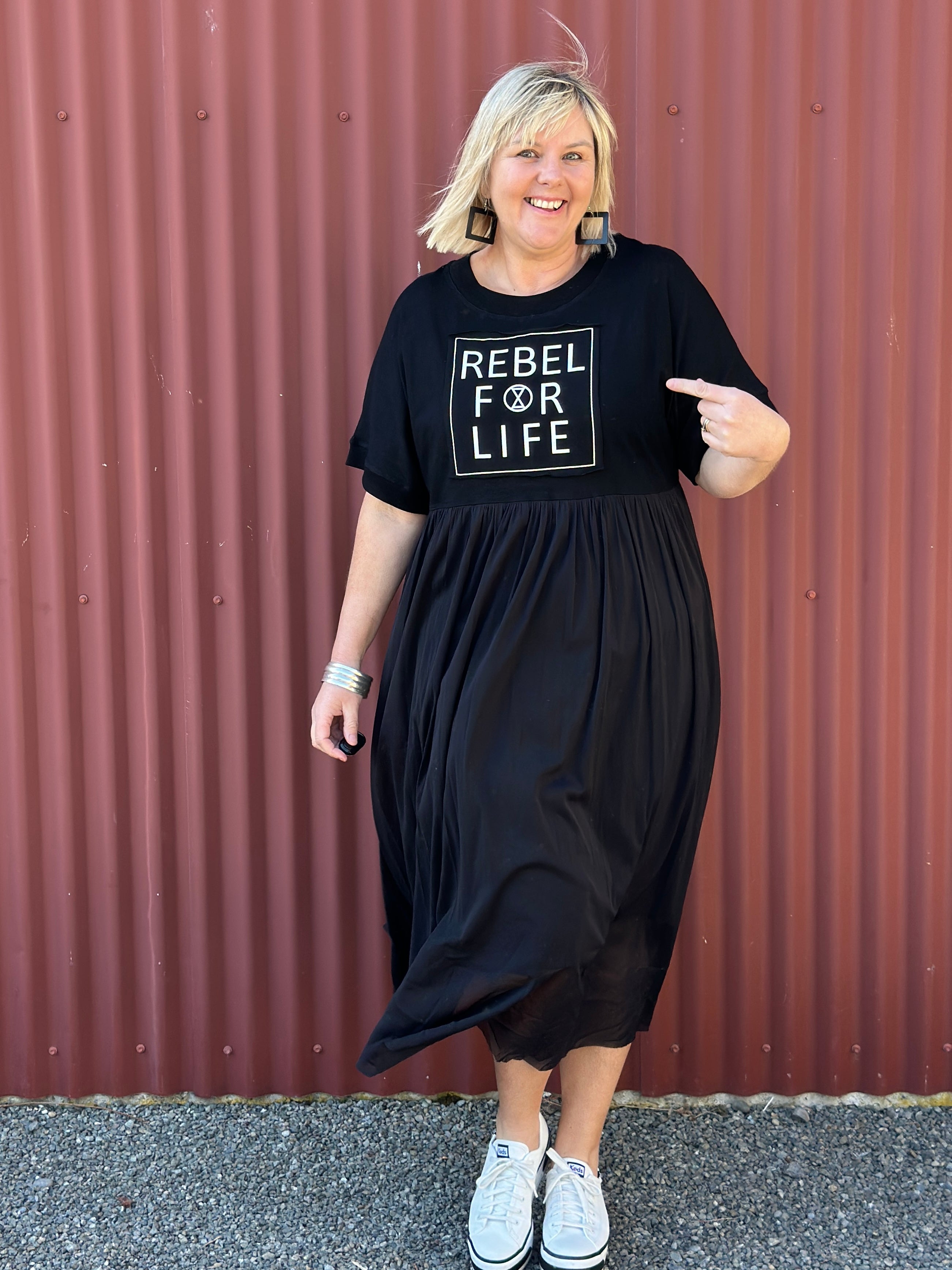 Rebel For Life Dress