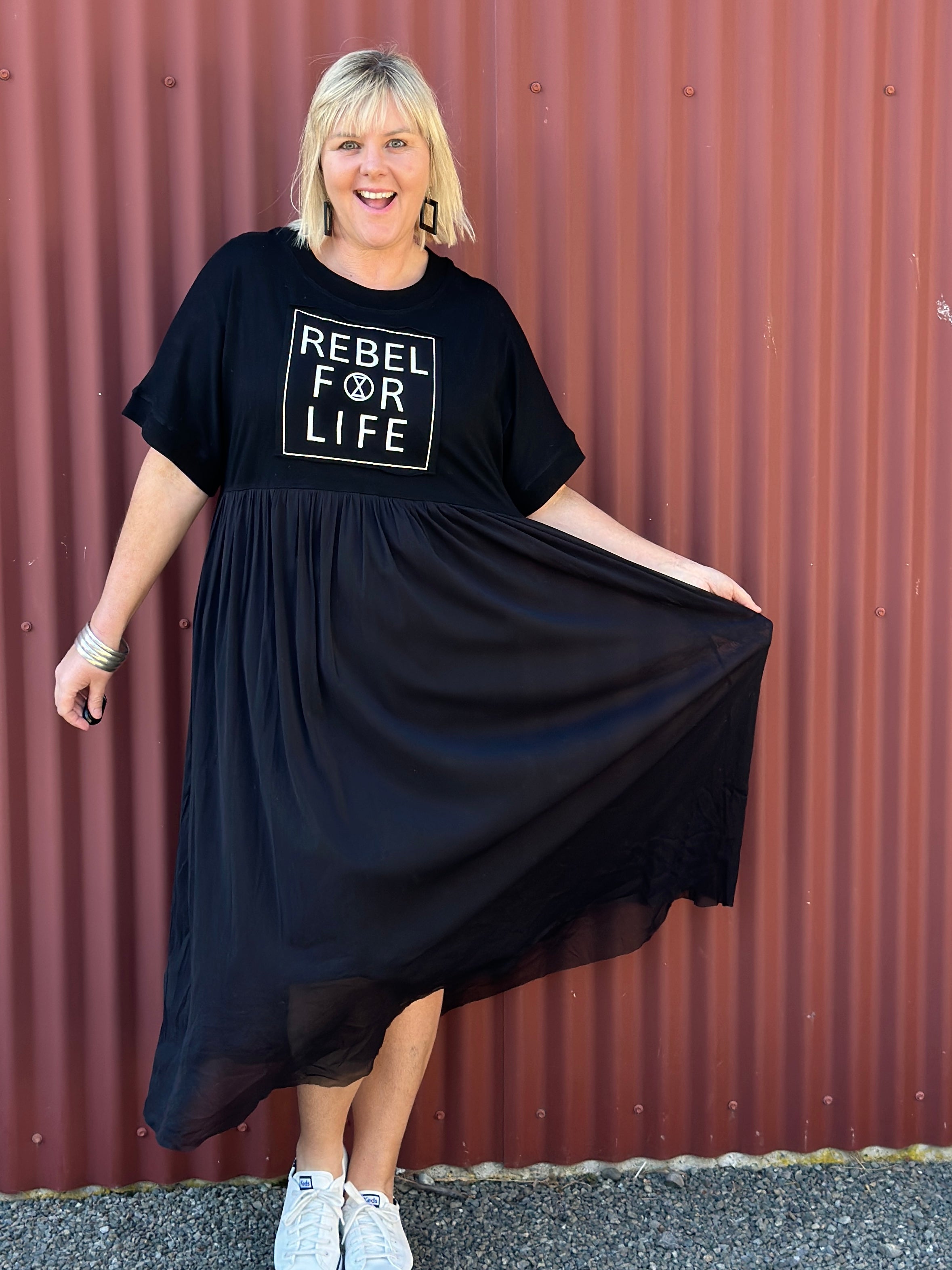 Rebel For Life Dress