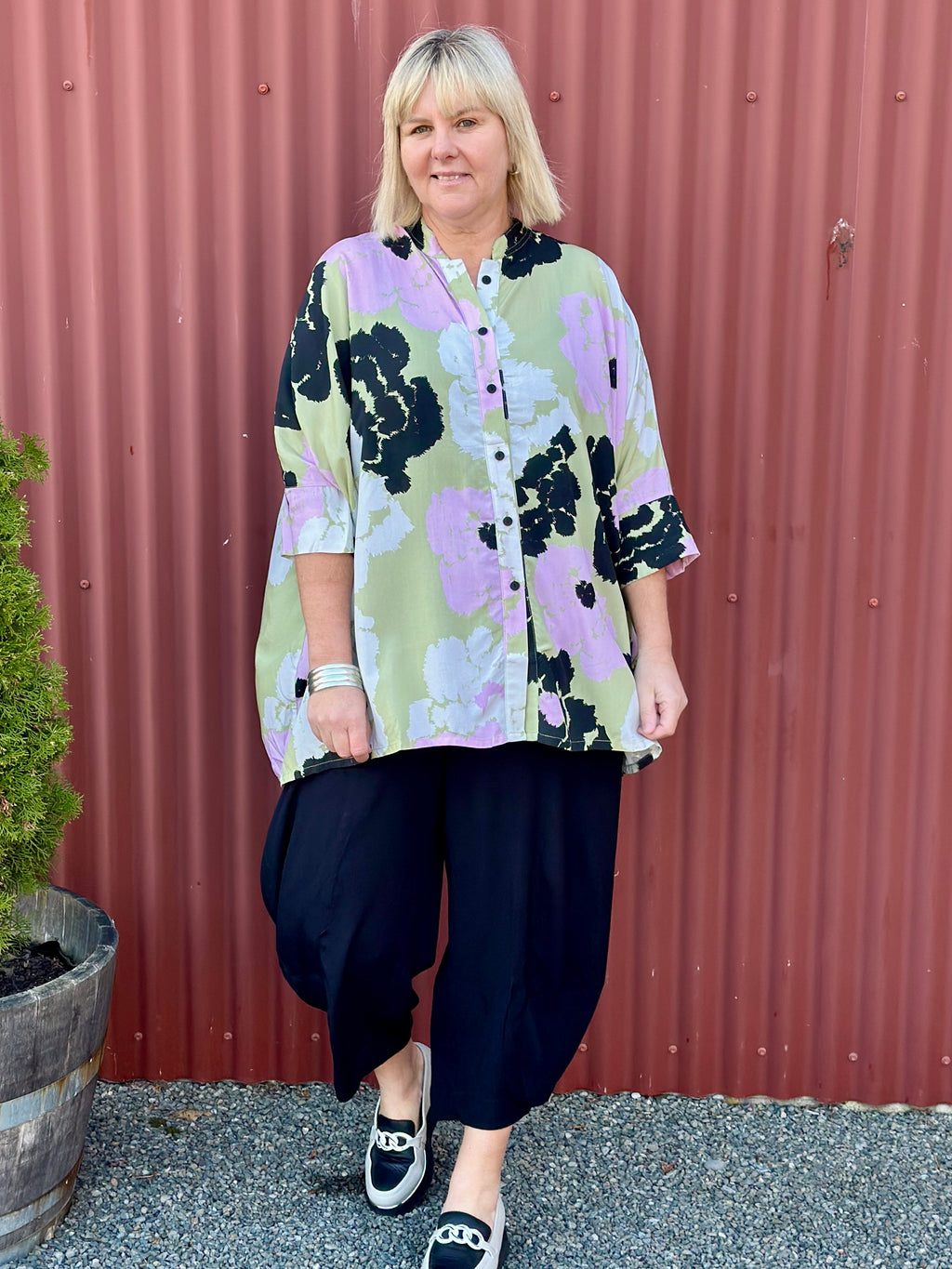 Sasha Shirt -Hillside