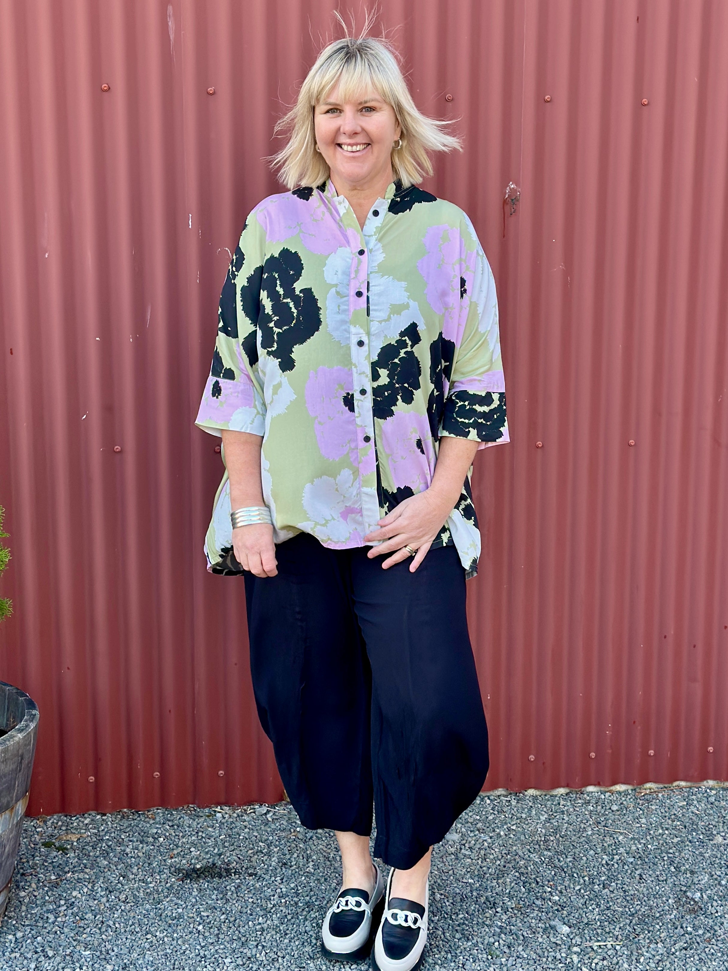 Sasha Shirt -Hillside