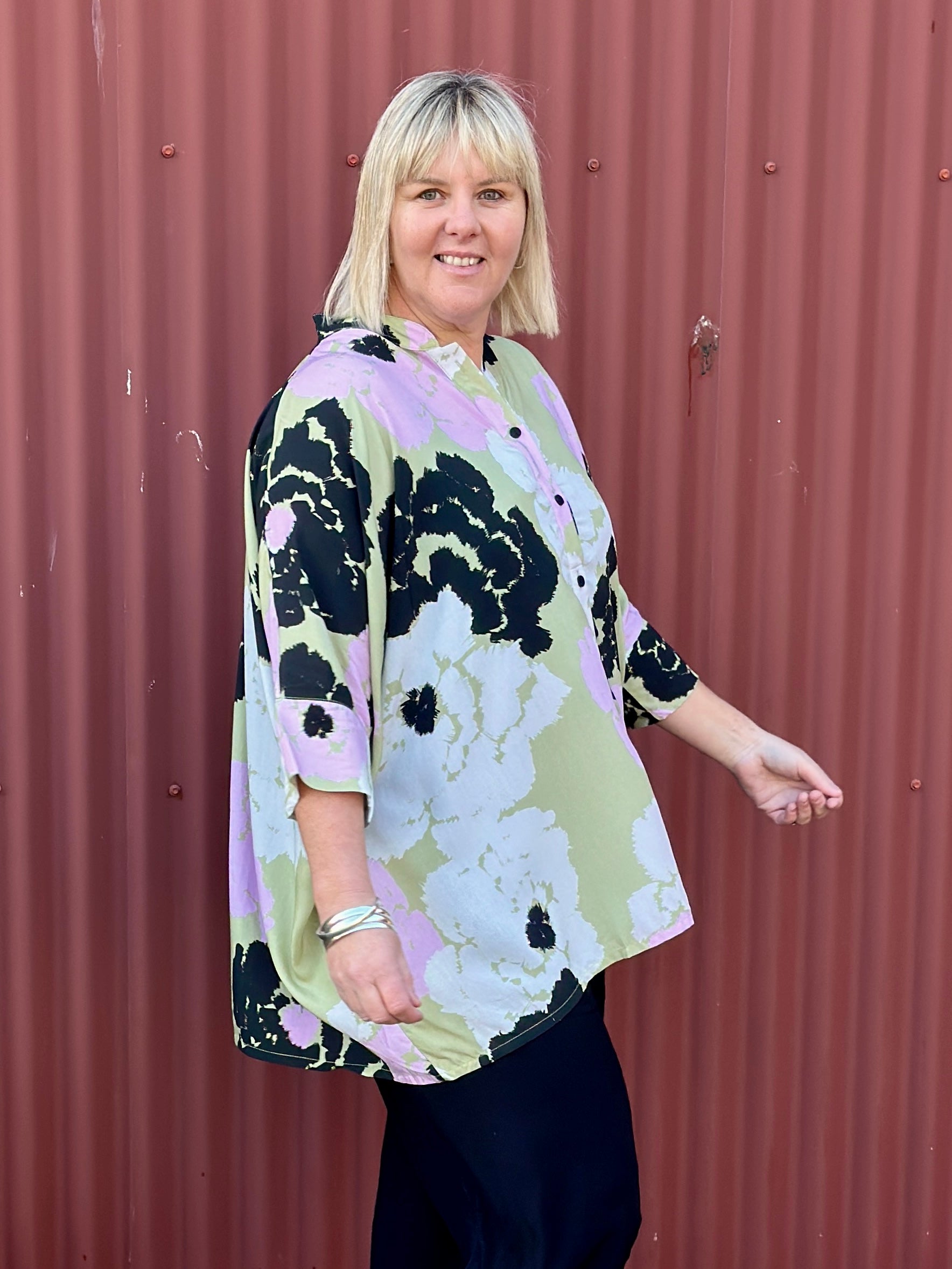 Sasha Shirt -Hillside