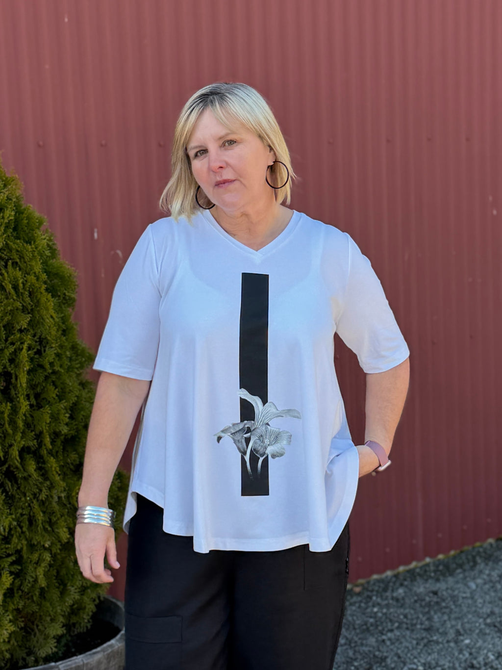 Lilly Lux Top | White