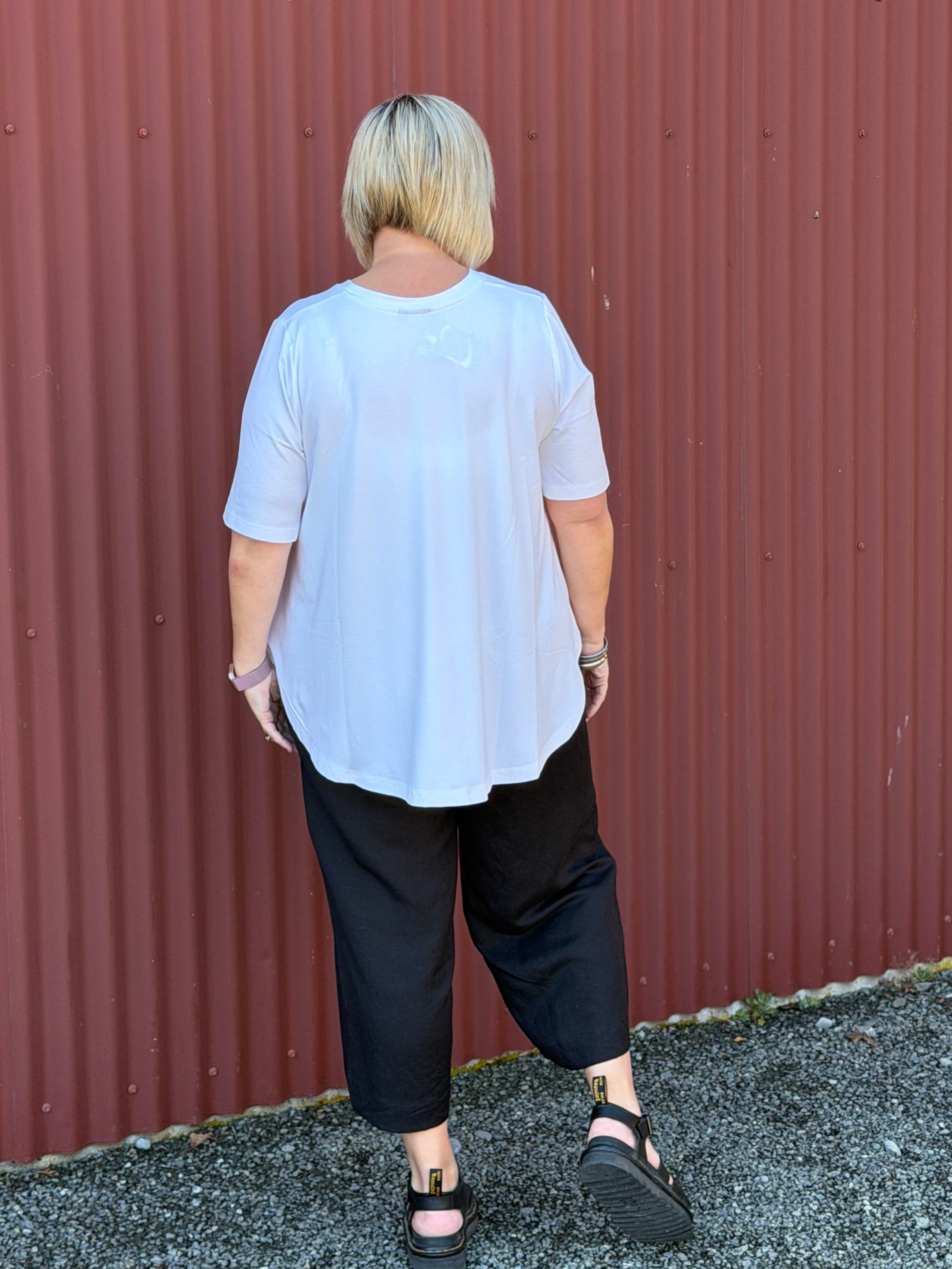Lilly Lux Top | White