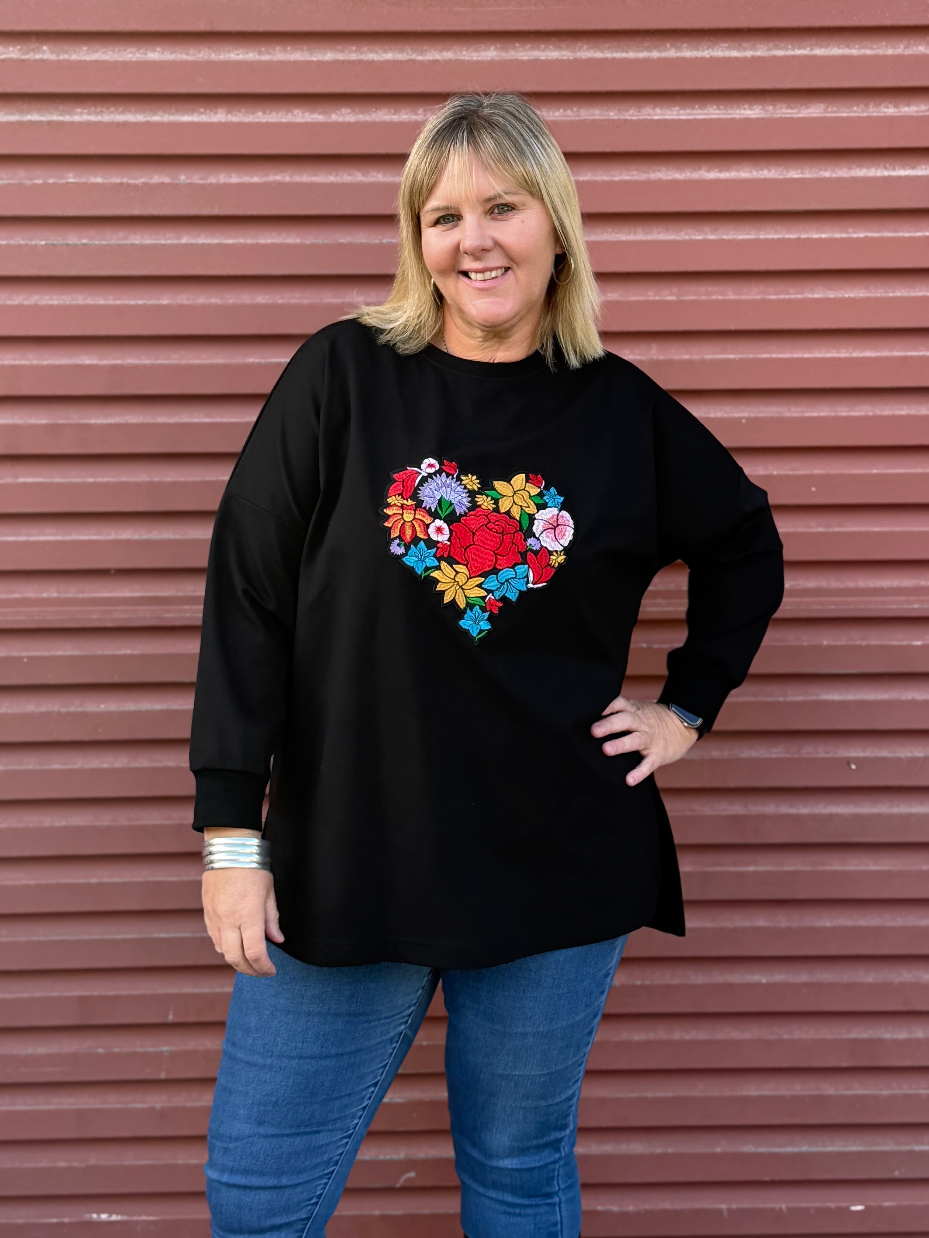 Love Sweatshirt By Bittermoon