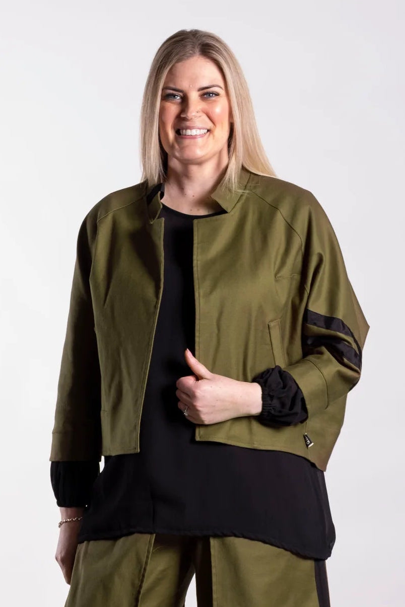 Heritage Jacket -Bay Leaf