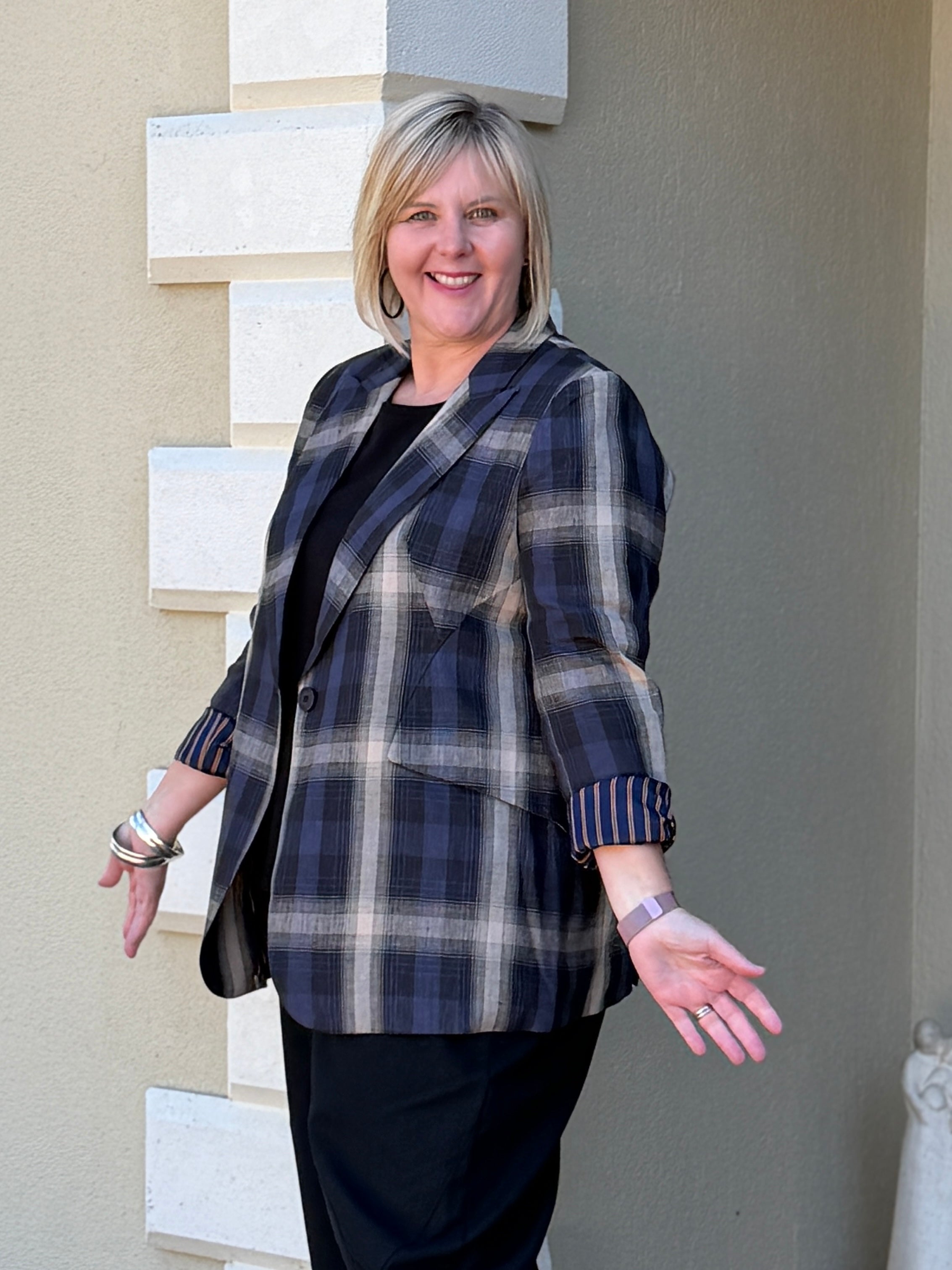 Marakesh Check Blazer
