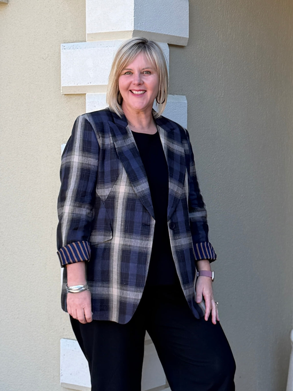 Marakesh Check Blazer