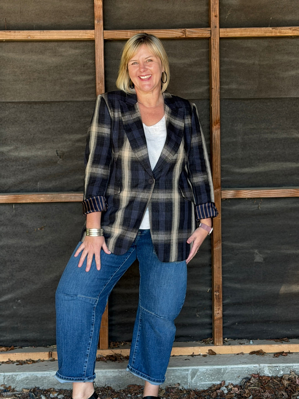 Marakesh Check Blazer
