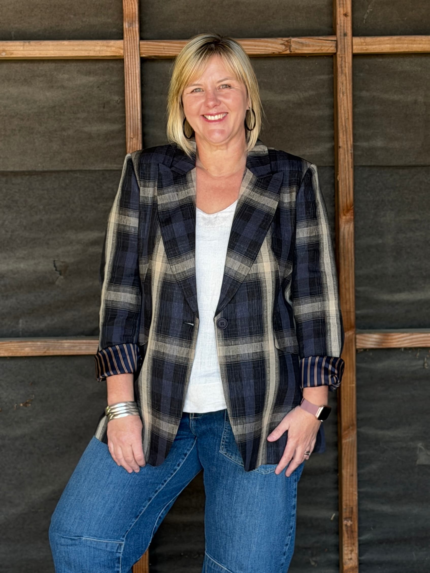Marakesh Check Blazer