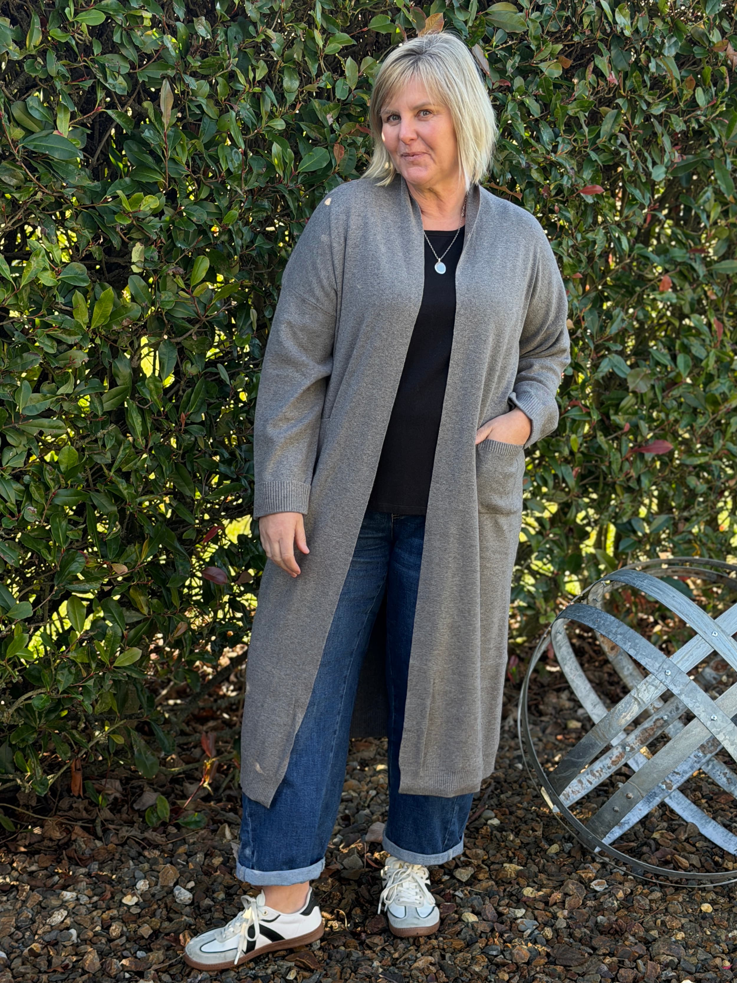 Maxine Cardi - Grey
