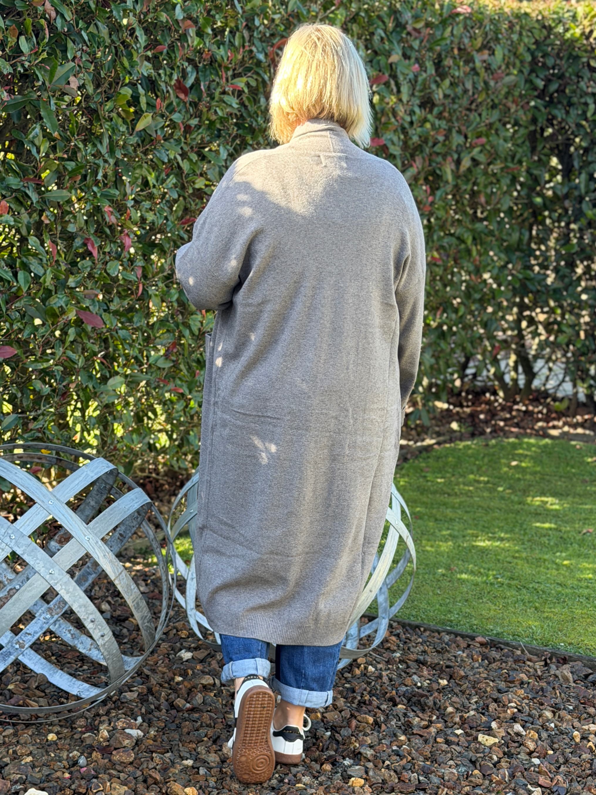 Maxine Cardi - Grey