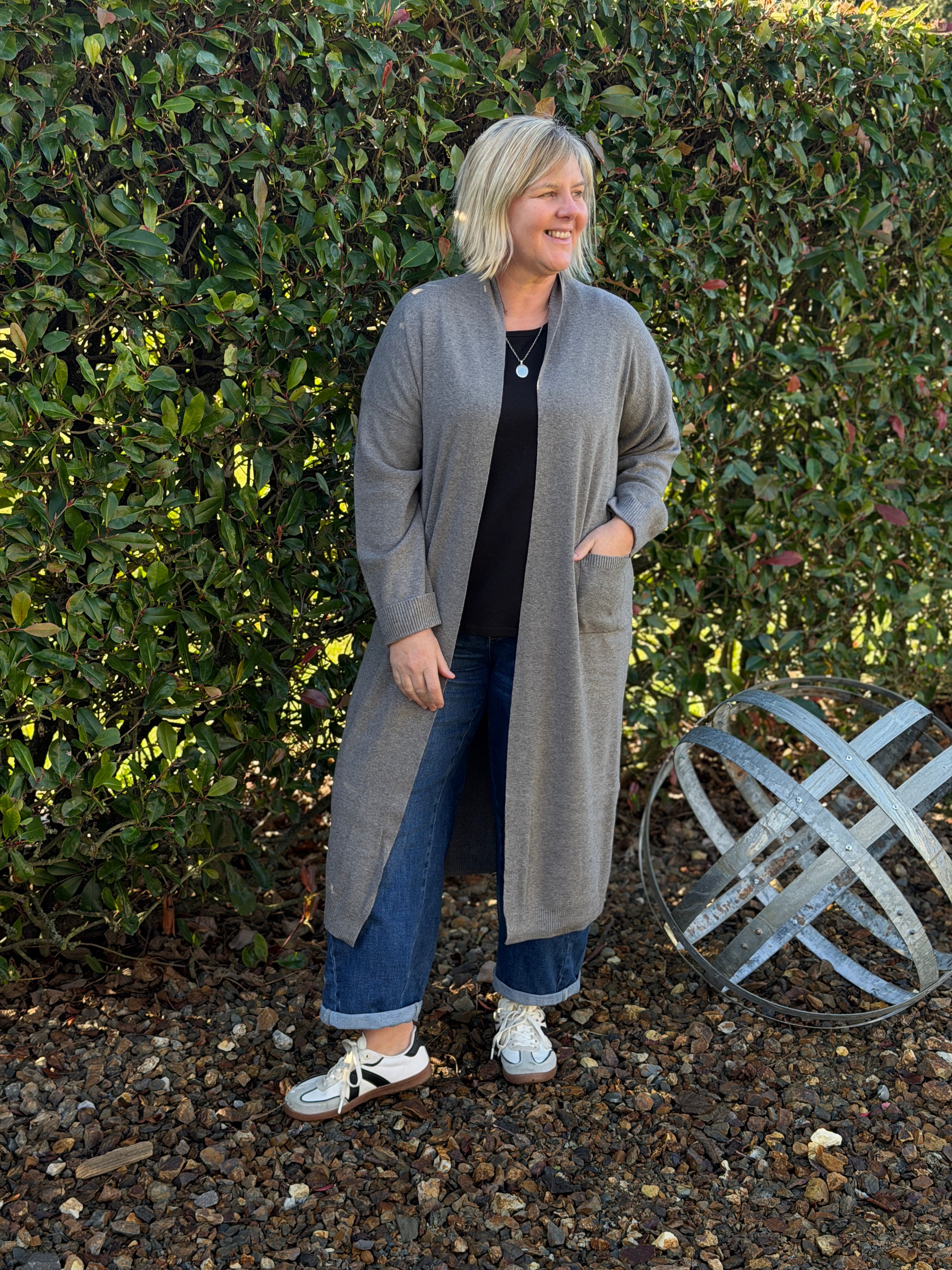 Maxine Cardi - Grey