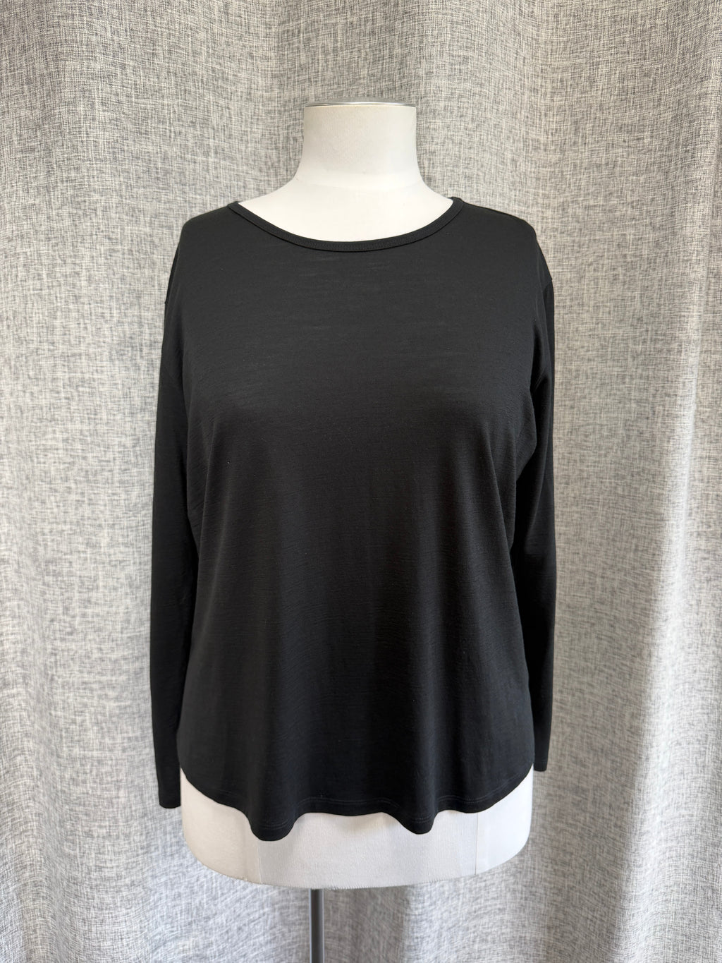 Merino Long Sleeve -Black