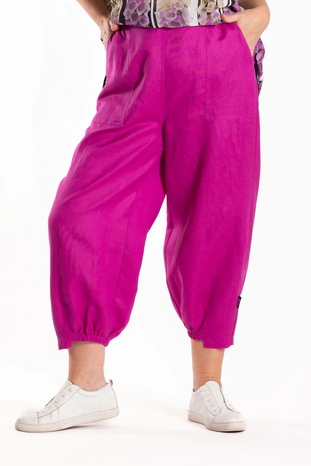 Stitch Pants -Cerise