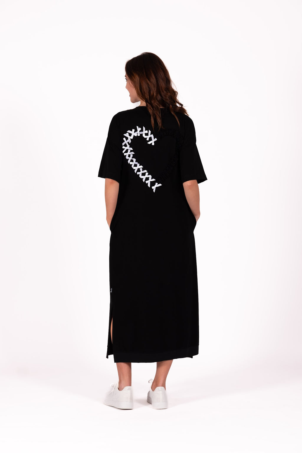 Evie Dress Black Heart