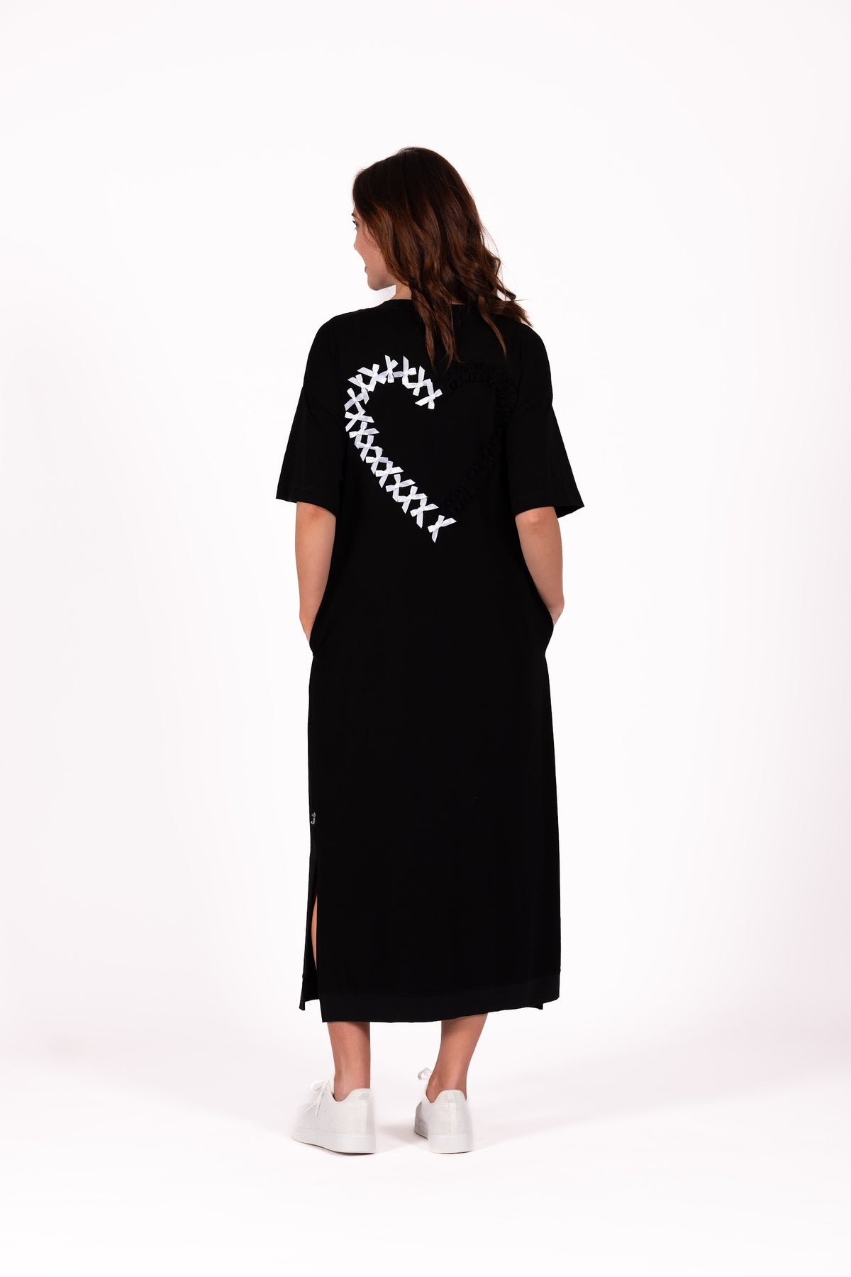 Evie Dress Black Heart
