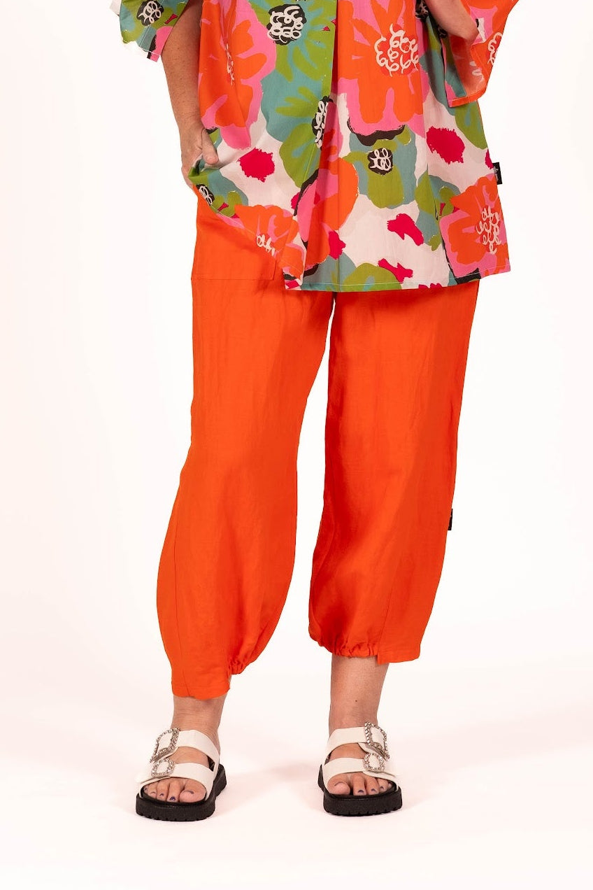 Stitch Pants Orange