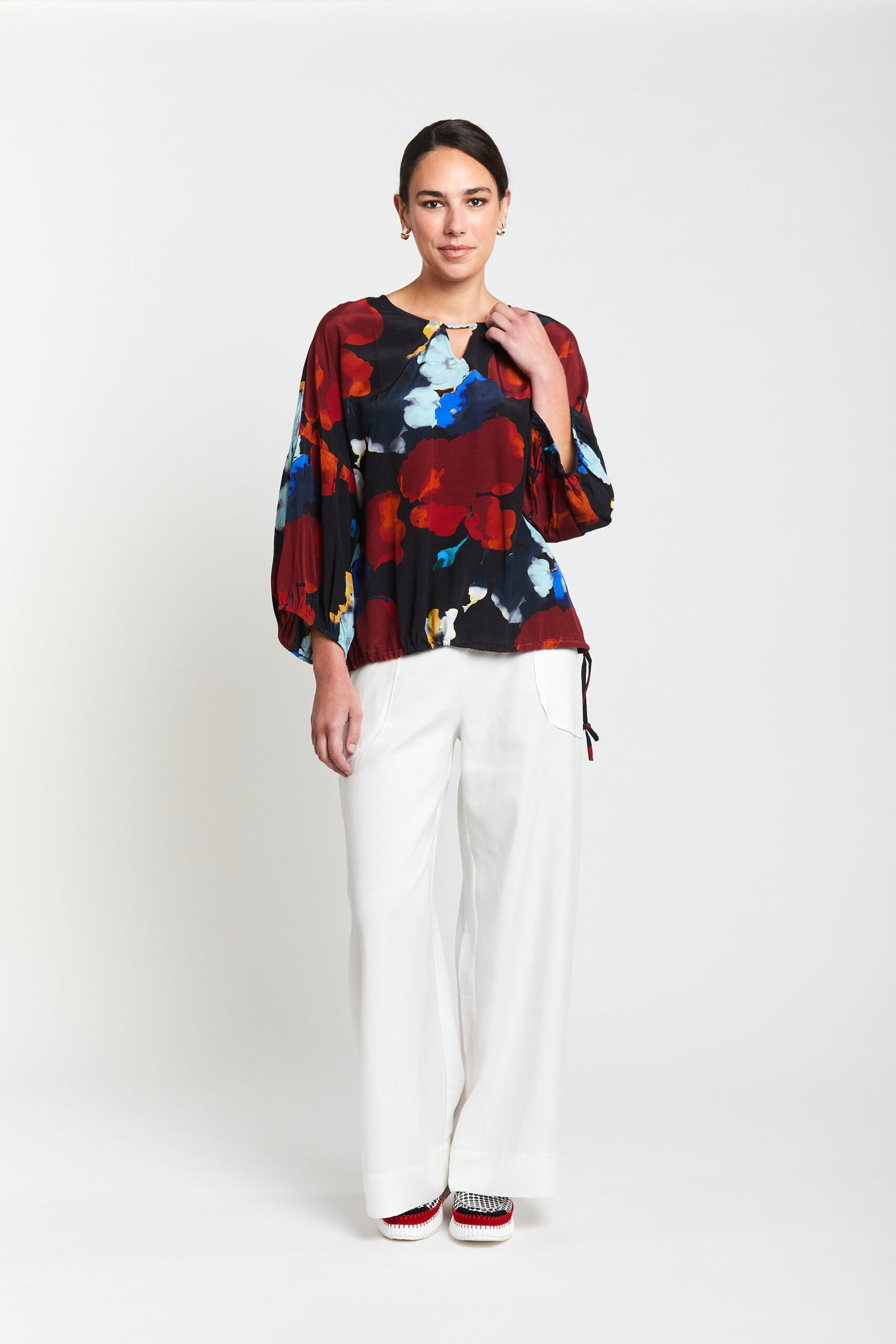 Rive Gauche Keyhole Top