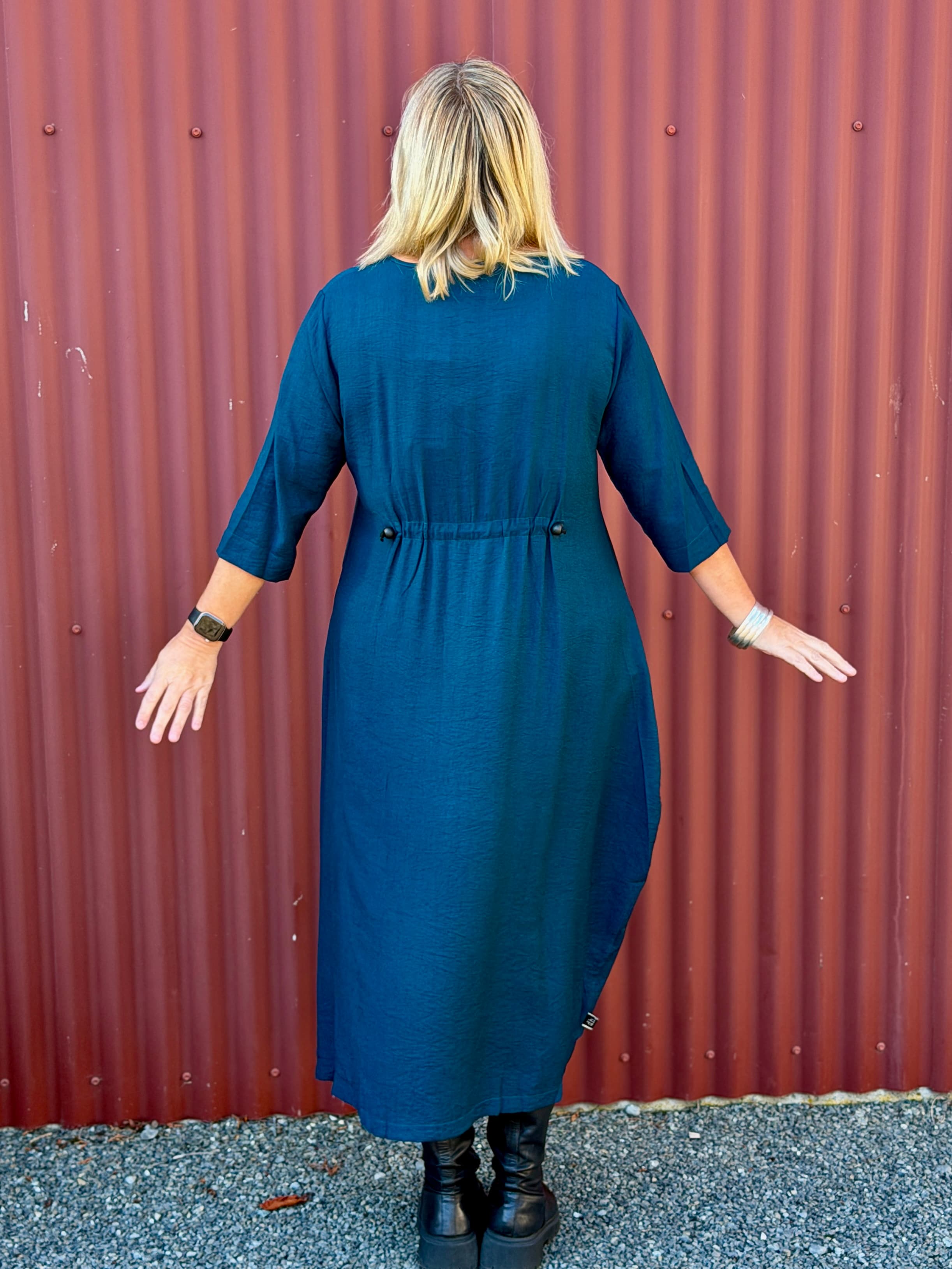 Sienne Dress - Petrol