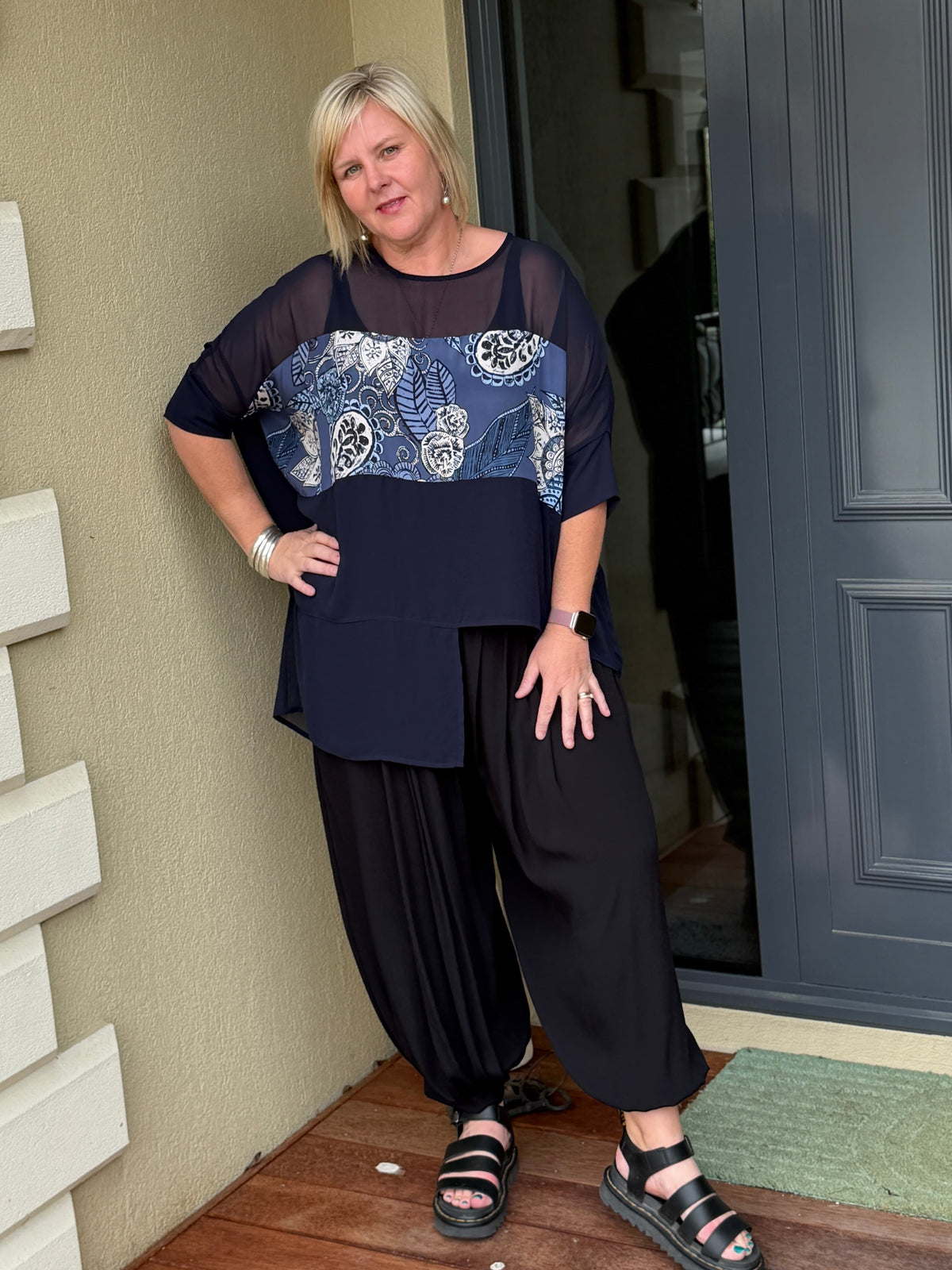 Step Top | Navy
