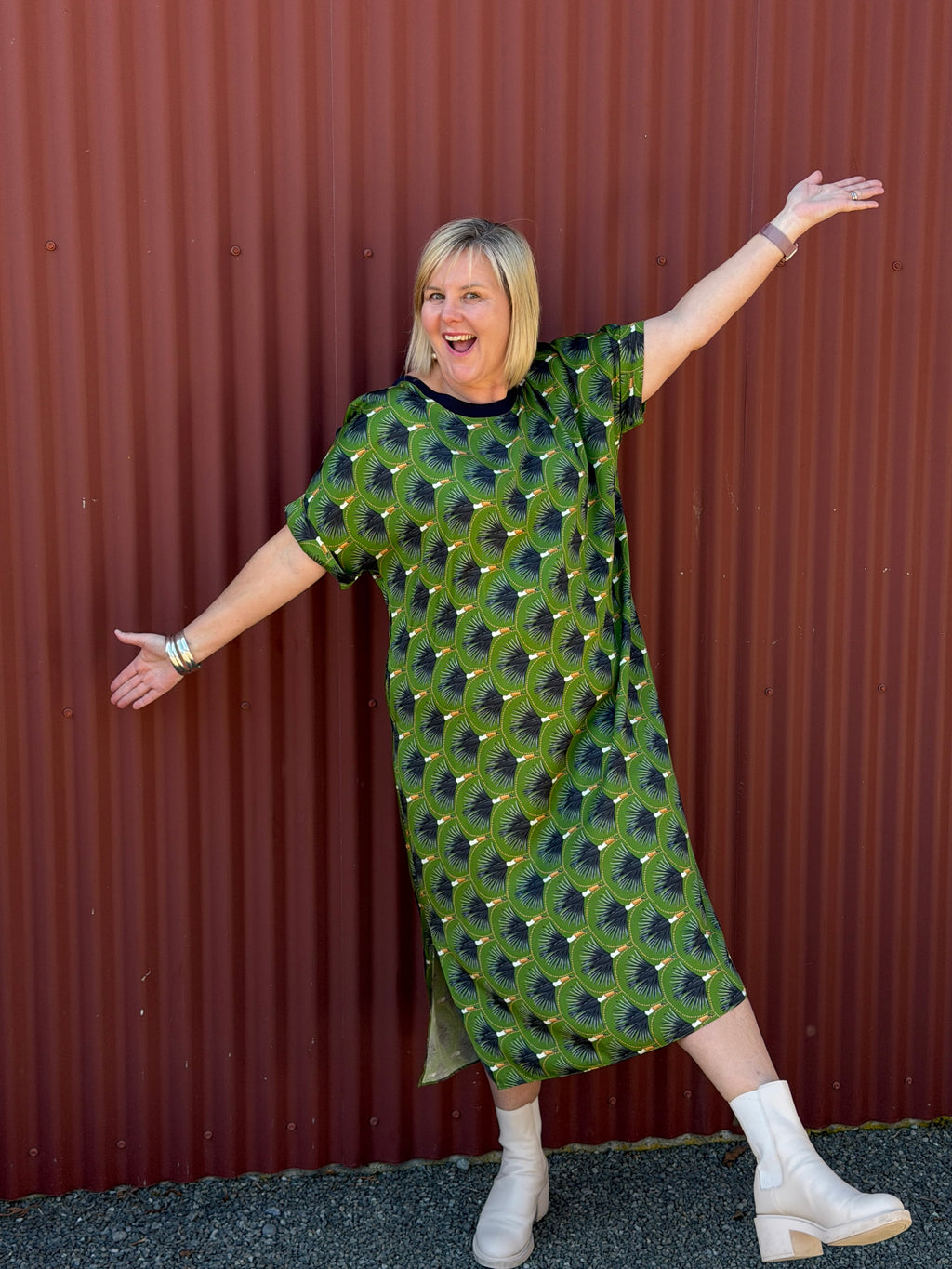 Toucan Relaxed Shift Dress