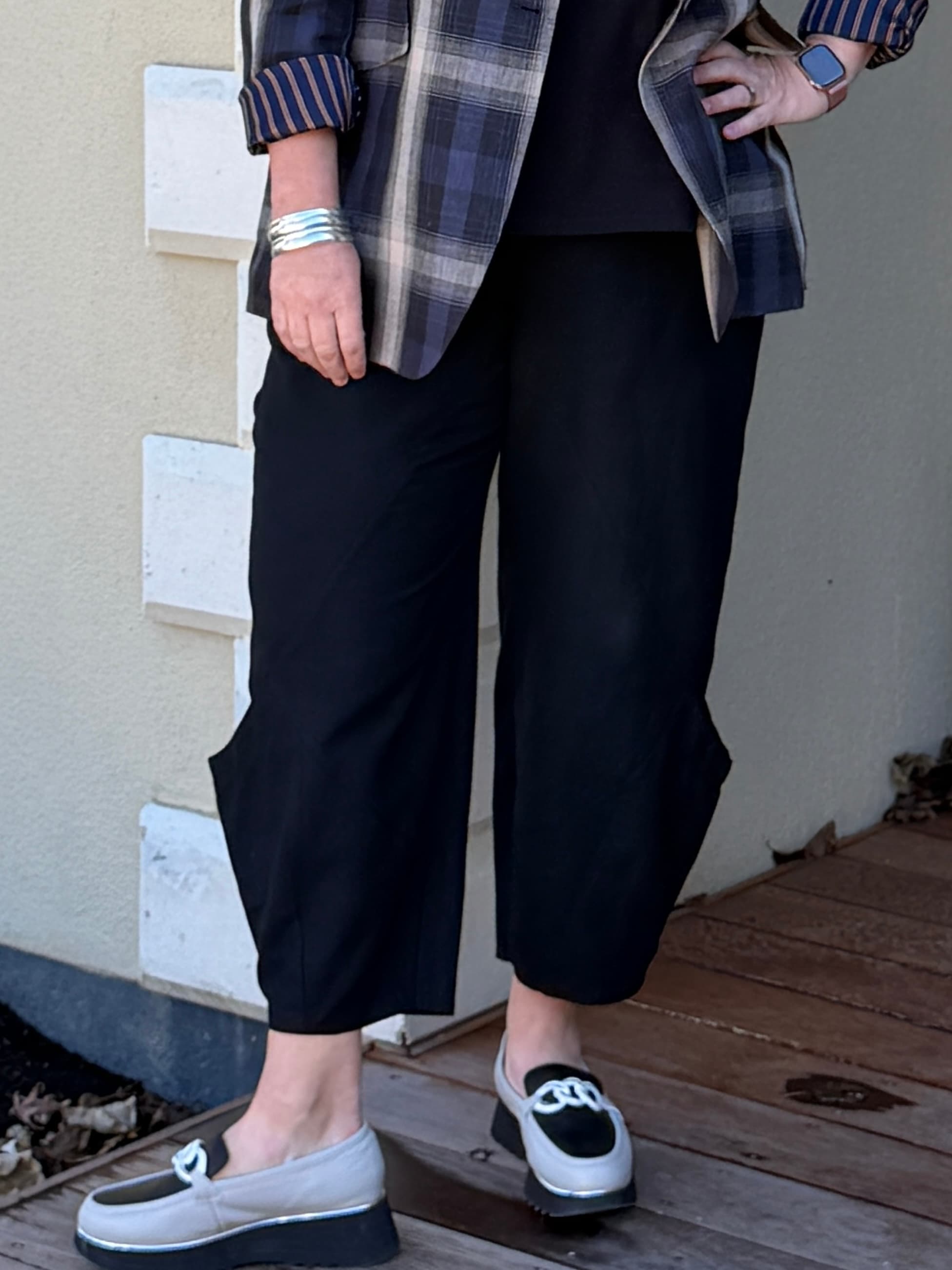 Tussie Mussie Pocket Pants|Black