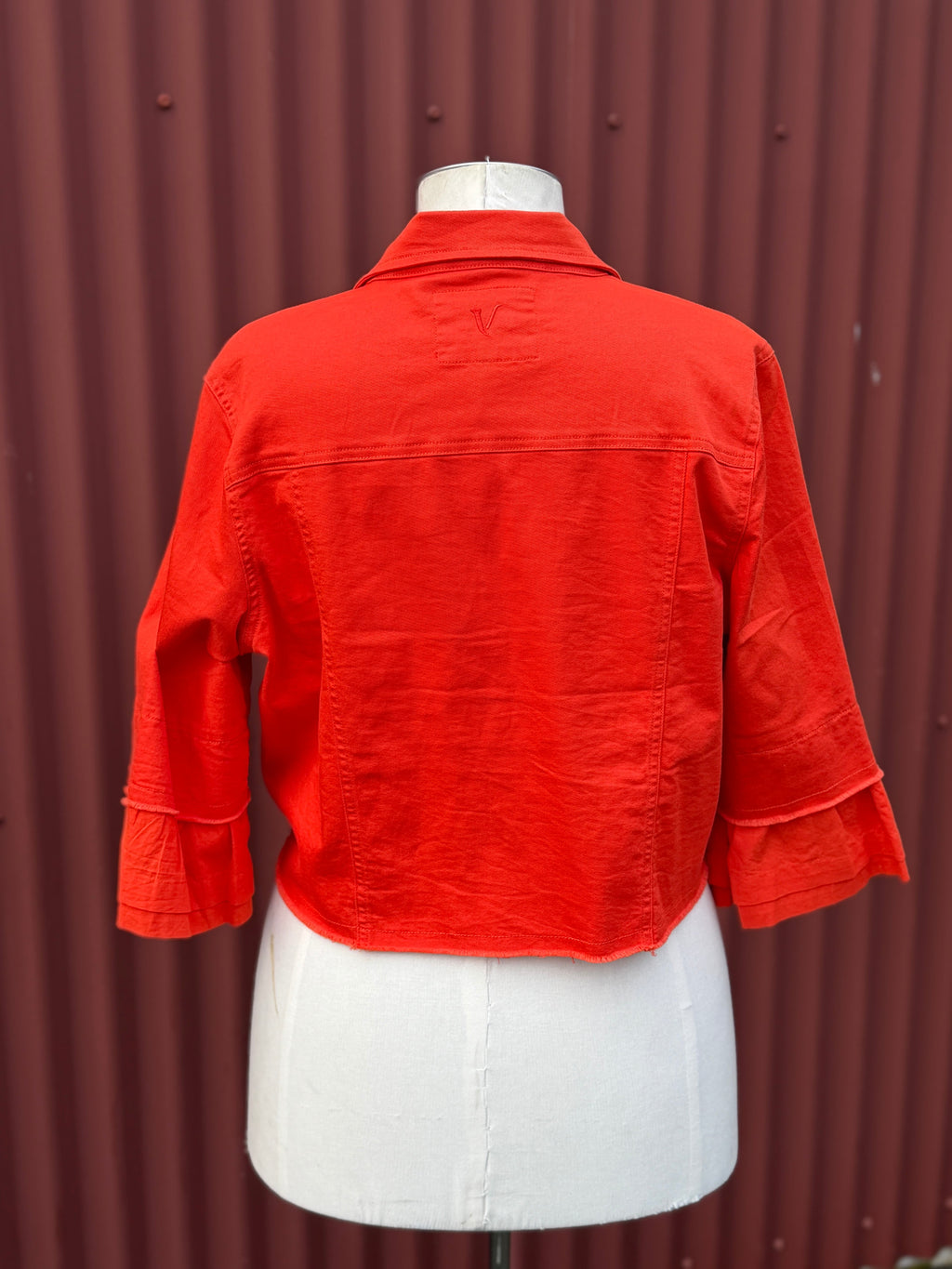 Vassalli Orange Jacket -Size 18