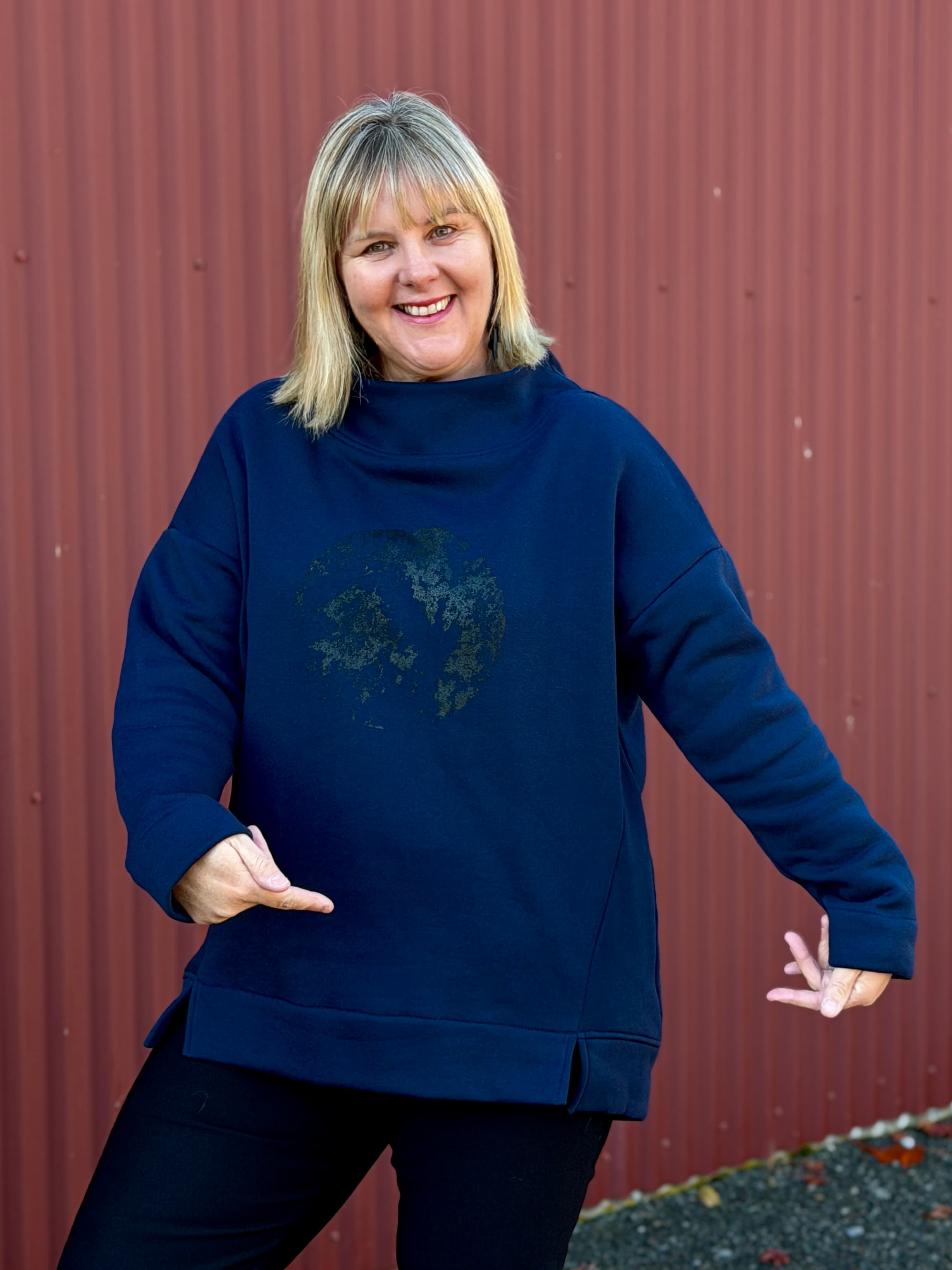 Wrap yourself in comfort with the Woodsoul Sweater, a relaxed-fit essential designed for effortless layering. By Cashews Made in NZ